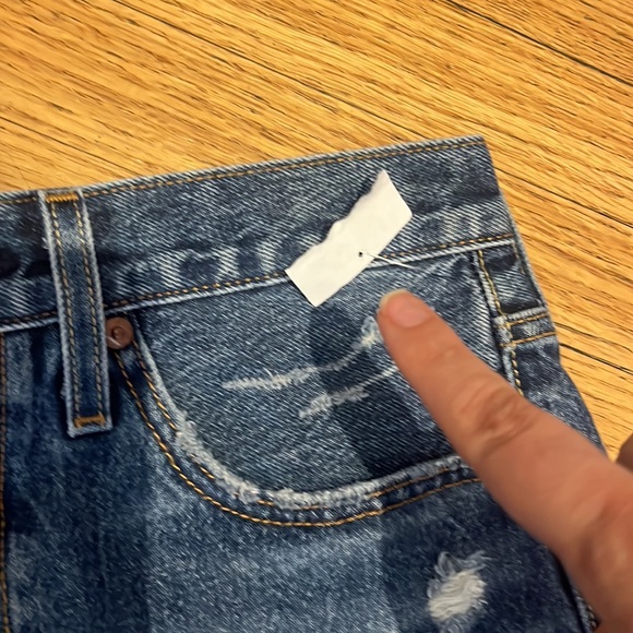 Levi’s 501 Denim dark Wash jean shorts. - Picture 11 of 13